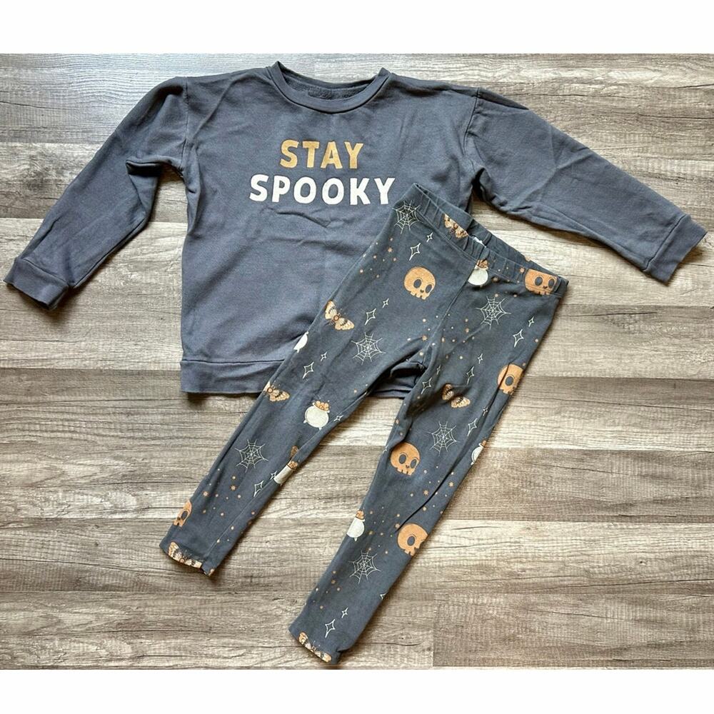 Kind Kids Club Stay Spooky Sweatshirt and Leggings